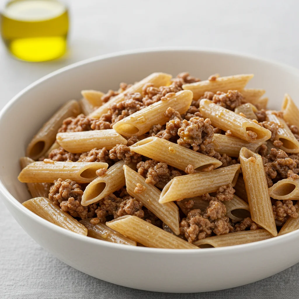 Fit Kıymalı Tam Buğday Makarna